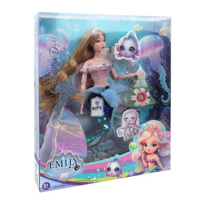 Кукла Lanson Toys Русалка Эмили с аксессуарами 29см с 3лет (Где лучшая цена?)