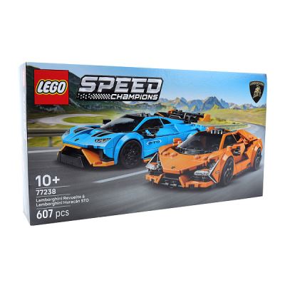 Конструктор LEGO Speed Champions Lamborghini Revuelto & Huracán STO 607дет с 10лет (Где лучшая цена?)