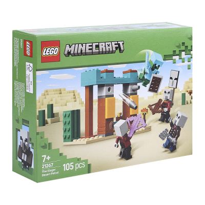 Конструктор LEGO Minecraft Патруль пустыни иллагер 105дет с 7лет (Где лучшая цена?)
