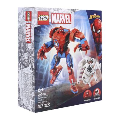Конструктор LEGO Marvel Человек-паук против анти-венома 107дет c 6лет (Где лучшая цена?)