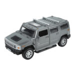 Машина Технопарк Hummer H2 с инерционным механизмом серебристый 12см с 3лет (Где лучшая цена?)