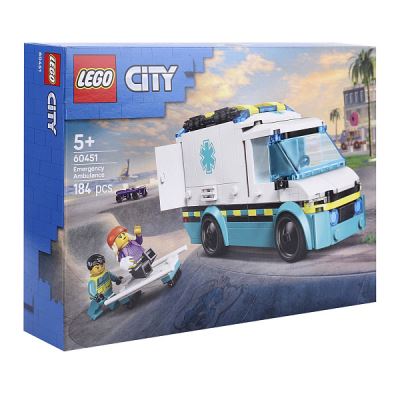 Конструктор LEGO City Машина скорой помощи 184дет с 5лет (Где лучшая цена?)
