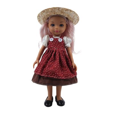 Кукла Lanson Toys Блондинка в соломенной шляпе 30см (Где лучшая цена?)