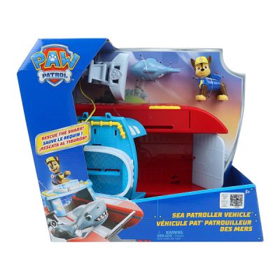Набор игровой PAW PATROL Морской патроллер Гонщик с акулой с3лет (Где лучшая цена?)