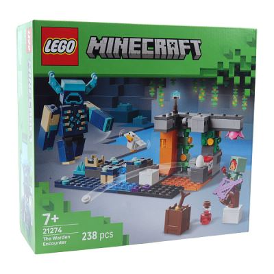 Конструктор LEGO Minecraft Столкновение с Варденом 238дет с 7лет (Где лучшая цена?)