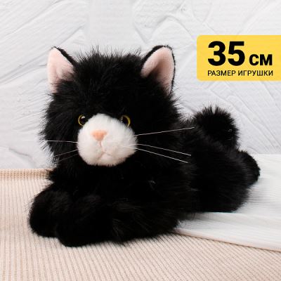 Игрушка мягкая Lanson Toys Кот Барсик черный 35см (Где лучшая цена?)