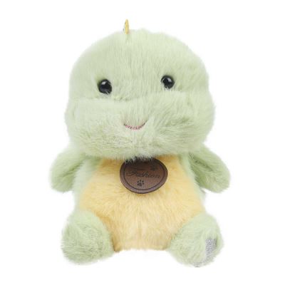 Игрушка мягкая Lanson Toys Динозаврик с желтым животиком зеленый 17см (Где лучшая цена?)