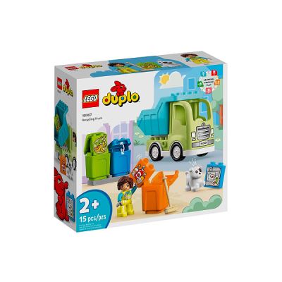 Конструктор Lego duplo Грузовик для переработки мусора 15дет (Где лучшая цена?)