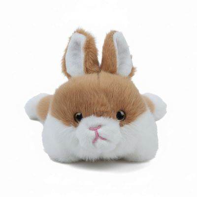 Игрушка мягкая Зайка коричнево-белый 22см (Где лучшая цена?)