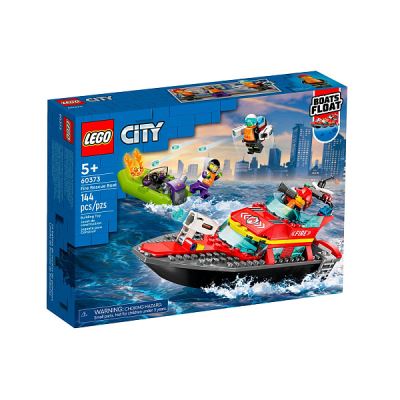 Конструктор LEGO CITY Пожарная спасательная лодка (Где лучшая цена?)