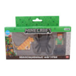 Набор фигурок Minecraft Алекс Кот и Паук коллекционные с 3лет (Где лучшая цена?)